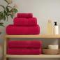 Preview: ARDEBO.de - Premium-Handtücher SOLUND 10 Stk. Rot 100x200 cm 600 g/m²