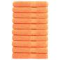 Preview: Premium-Handtücher SOLUND 10 Stk. Orange 100x200 cm 600 g/m²