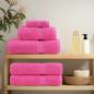 Preview: Premium-Duschtücher SOLUND 4 Stk. Rosa 70x140 cm 600 g/m²