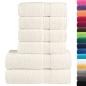 Preview: 6 tlg. Premium-Handtuch-Set SOLUND Creme 600 g/m²