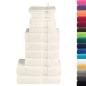 Preview: 12 tlg. Premium-Handtuch-Set SOLUND Creme 600 g/m²