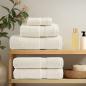 Preview: 12 tlg. Premium-Handtuch-Set SOLUND Creme 600 g/m²