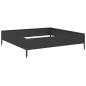 Preview: Hochbeet Schwarz 100x100x26 cm Stahl