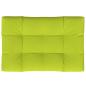 Preview: Palettenkissen Knallgrün 120x80x12 cm Stoff