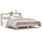 Preview: Massivholzbett ohne Matratze 140x190 cm Kiefernholz