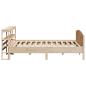 Preview: Massivholzbett ohne Matratze 180x200 Kiefernholz