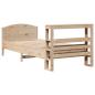 Preview: Massivholzbett ohne Matratze 75x190 cm Kiefernholz