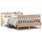 Preview: Massivholzbett ohne Matratze 160x200 cm Kiefernholz