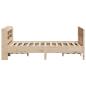 Preview: Massivholzbett ohne Matratze 160x200 cm Kiefernholz