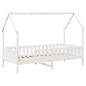 Preview: Kinderbett mit Schubladen 90x200 cm Massivholz Kiefer