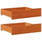 Preview: Kinderbett mit Schubladen 70x140 cm Massivholz Kiefer