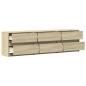 Preview: TV-Schrank mit LED-Beleuchtung Sonoma-Eiche 180x34x50 cm