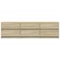 Preview: TV-Schrank mit LED-Beleuchtung Sonoma-Eiche 180x34x50 cm