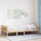 Preview: ARDEBO.de - Kinderbett ohne Matratze 75x190 cm Massivholz Kiefer