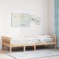 Preview: ARDEBO.de - Kinderbett ohne Matratze 90x200 cm Massivholz Kiefer