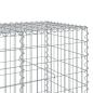 Preview: Gabione mit Deckel 250x100x100 cm Verzinktes Eisen