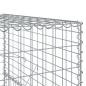 Preview: Gabione mit Deckel 500x100x150 cm Verzinktes Eisen