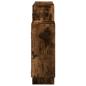 Preview: Wandregal R?uchereiche 159x18x65 cm Holzwerkstoff