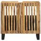 Preview: Waschbeckenunterschrank 62x34x58 cm Raues Massives Mangoholz