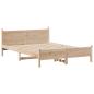 Preview: Massivholzbett ohne Matratze 150x200 cm Kiefernholz