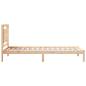 Preview: Massivholzbett Extra Lang ohne Matratze 100x210 cm
