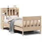 Preview: Massivholzbett ohne Matratze 90x200 Kiefernholz