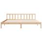 Preview: Massivholzbett Extra Lang ohne Matratze 200x210 cm Kiefernholz