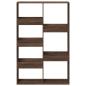 Preview: Raumteiler Braun Eichen-Optik 100x33x155,5 cm Holzwerkstoff