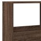 Preview: Raumteiler Braun Eichen-Optik 100x33x155,5 cm Holzwerkstoff