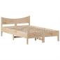 Preview: Massivholzbett ohne Matratze 135x190 cm Kiefernholz