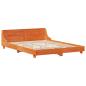 Preview: Massivholzbett ohne Matratze Wachsbraun 150x200 cm Kiefernholz