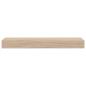 Preview: Schweberegal 40x23,5x4 cm Holzwerkstoff