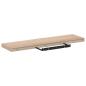 Preview: Schweberegal 90x23,5x4 cm Holzwerkstoff