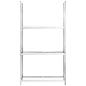 Preview: Reifenregale mit 3 B?den 2 Stk. Silbern 110x40x200 cm Stahl