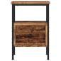 Preview: Nachttische 2 Stk. Altholz-Optik 34x36x50 cm Holzwerkstoff