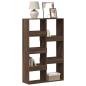 Preview: ARDEBO.de - B?cherregal Eichen-Optik 100x33x155,5 cm Holzwerkstoff