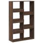 Preview: B?cherregal Eichen-Optik 100x33x155,5 cm Holzwerkstoff