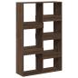 Preview: B?cherregal Eichen-Optik 100x33x155,5 cm Holzwerkstoff
