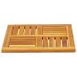 Preview: Tischplatte 50x50x2 cm Quadratisch Massivholz Akazie