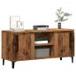 Preview: ARDEBO.de - TV-Schrank Altholz-Optik 102x35x50 cm Holzwerkstoff