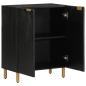 Preview: Sideboard Schwarz 60x33x75 cm Holzwerkstoff