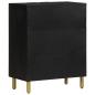 Preview: Sideboard Schwarz 60x33x75 cm Holzwerkstoff