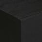 Preview: Nachttisch Schwarz 50x33x60 cm Holzwerkstoff