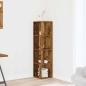 Preview: ARDEBO.de - Corner Cabinet 33 x 33 x 132 cm Engineered wood Altholz