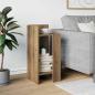 Preview: Beistelltisch mit Ablage Artisan-Eiche 25,5x27x60 cm
