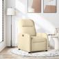 Preview: ARDEBO.de - Relaxsessel Creme Stoff