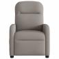 Preview: Massagesessel Elektrisch Taupe Stoff
