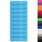 Preview: Badetücher FROGN 10 Stk. Türkis 100x150 cm 360 g/m²