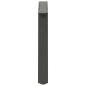 Preview: Couchtischbeine A-Form 2 Stk. Anthrazit 60x(42-43) cm Stahl