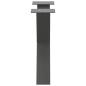Preview: Couchtischbeine X-Form 2 Stk. Anthrazit 60x(42-43) cm Stahl